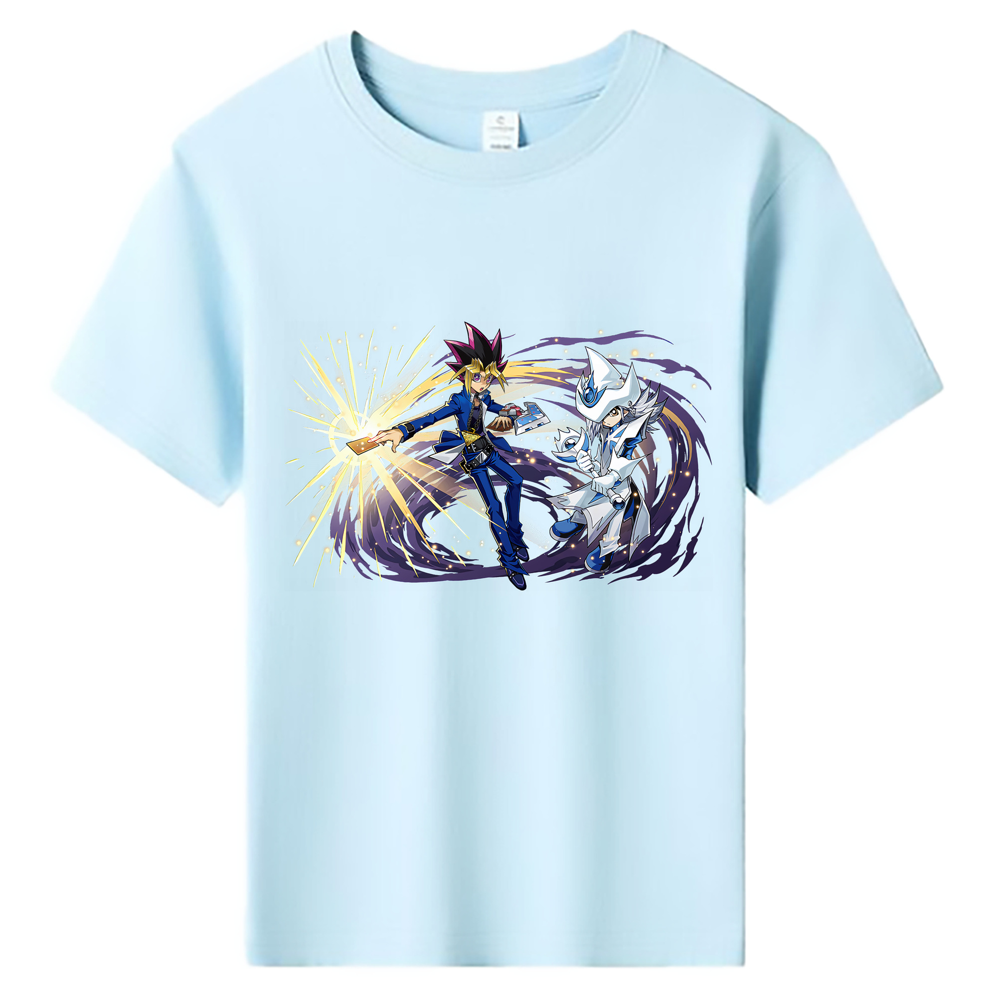 （画像用） 遊☆戯☆王 Yu-Gi-Oh! 綿100％キッズTシャツ（フロントプリント）